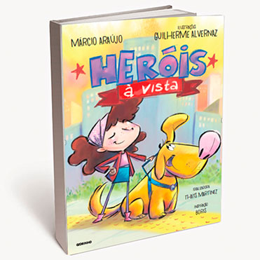 Livro Heróis à vista