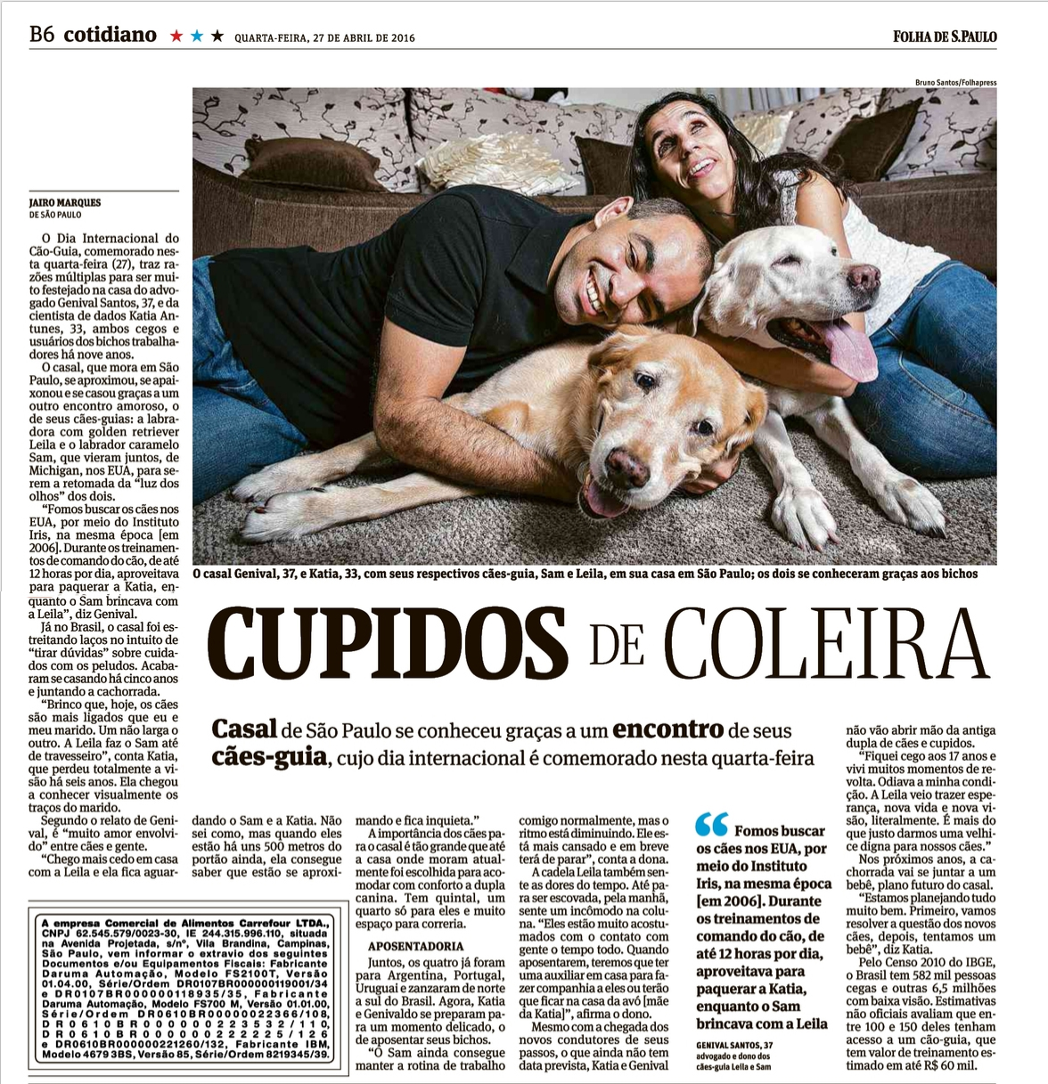 Imagem 2016 - Cupidos de Coleira